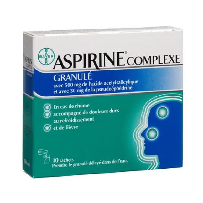 Aspirin Complex Gran Btl 10 kpl