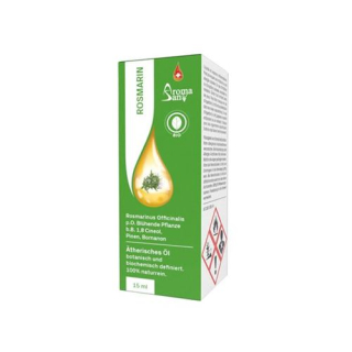 Aromasan rosemary ether/oil 1.8 cineol in box organic 15 ml