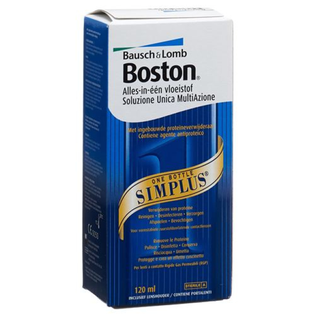 BOSTON SIMPLUS A Universal bottles 120 ml of solution
