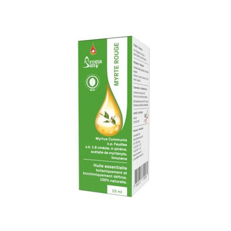 Aromasan Mirte etherische olie in doosje Bio 15 ml