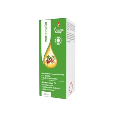 Aromasan wintergreen Äth / qutularda yağ Bio 15ml