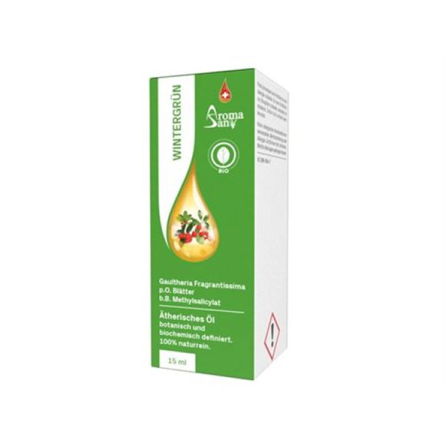 Aromasan wintergreen Äth / olio in scatole Bio 15ml