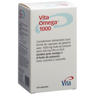 Vita Omega 1000 Kaps 120 stk