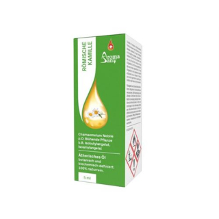 Aromasan chamomile roman essential oil in box organic 5 ml