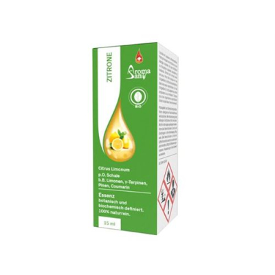 Aromasan Lemon essential oil in box Bio 15 ml