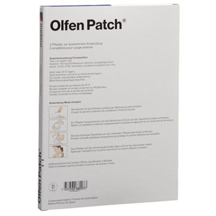 Olfen Patch Pfl 2 τεμ