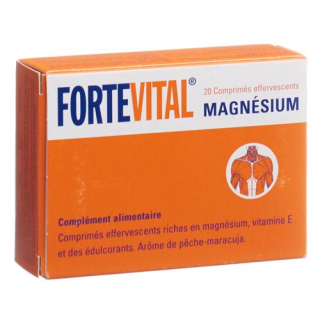 FORTEVITAL Magnésium comprimés effervescents 20 pcs