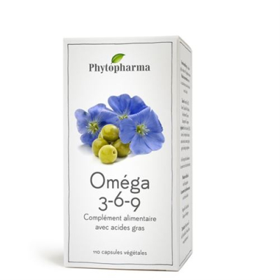 Phytopharma Omega 3-6-9 Kaps 110 stk