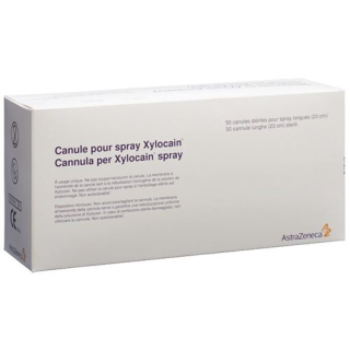 Xylocaine spray cannula long sterile 50 pcs