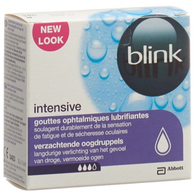 Blink Intensive Tears Gtt Opht UD 20 Monodos 0,4 мл
