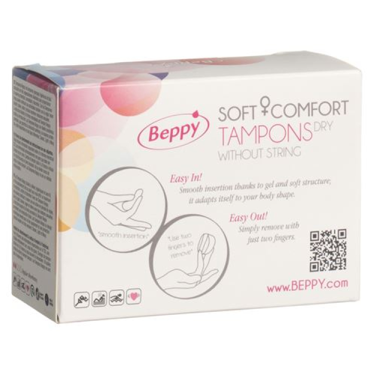 Beppy Soft Comfort Tampons Dry 8 kpl