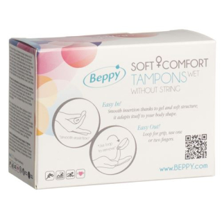 Beppy Soft Comfort Tampons Wet 8 pcs