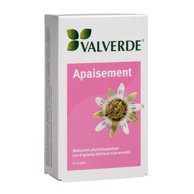 Valverde Calming Dragées: Herbal Medicinal Product for Inner Restlessness