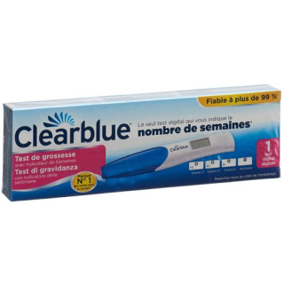 Clearblue pregnancy test week determination