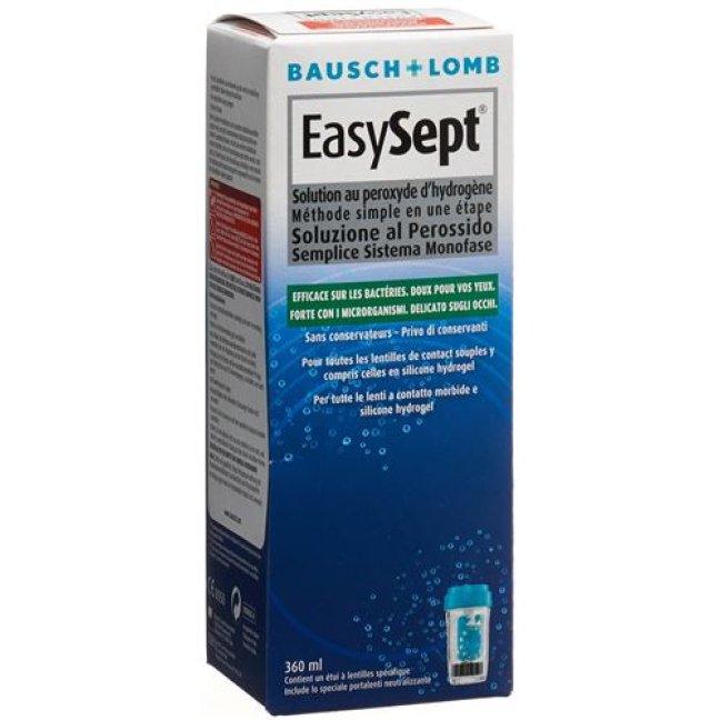 Bausch Lomb EasySept Peroxide Lös 360 ml