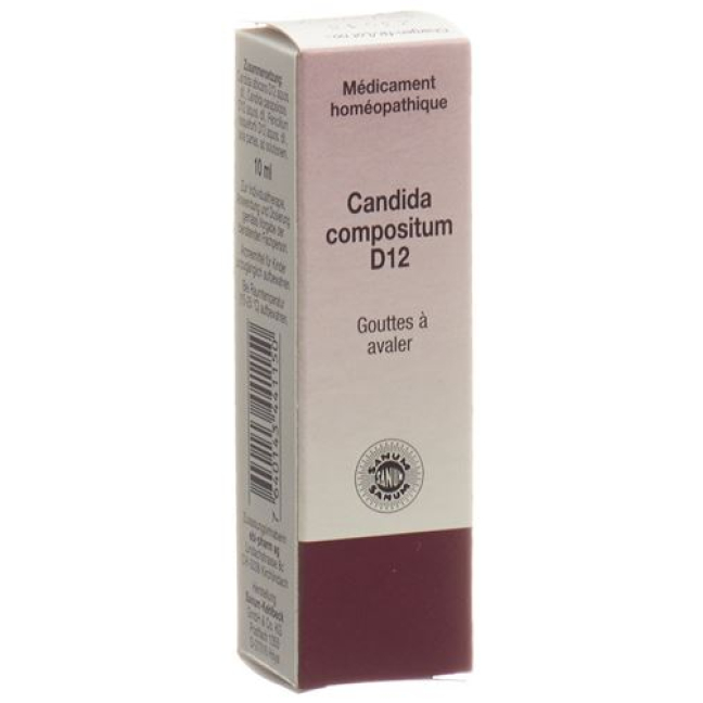 Sanum Candida composé D 12 10 ml