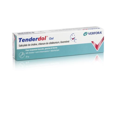 Tenderdol gél bez cukru tube 20 g