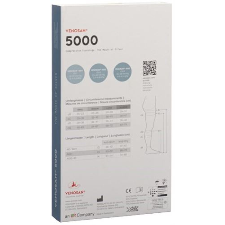 VENOSAN 5001 A-D KKL1 M ماسه باز بلند 1 جفت