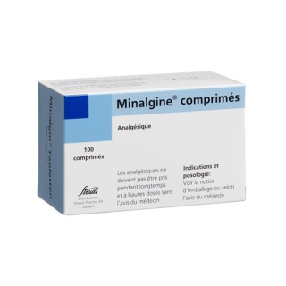 Minalgin Tabl 500 mg 100 pcs