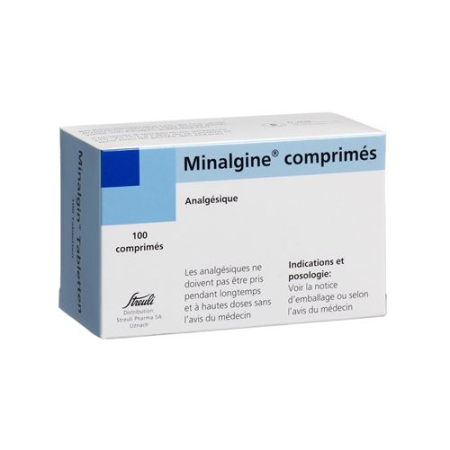 Minalgin Tabl 500 mg 100 stk