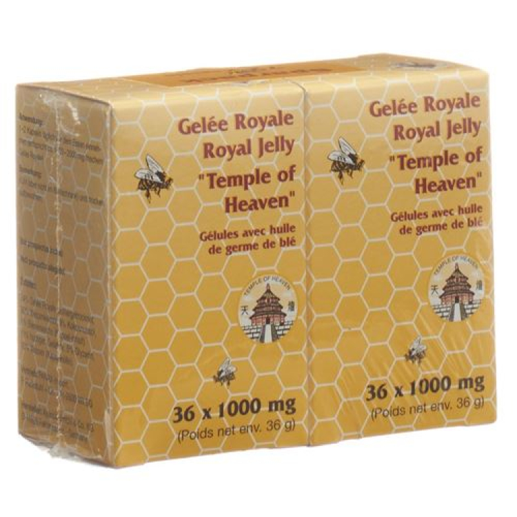 Royal Jelly Royal Jelly Kapsler Temple of Heaven 72 stk