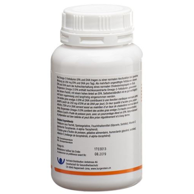 Burgerstein Omega-3 EPA 100 kapslar