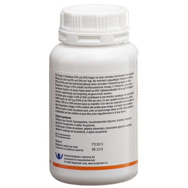 Burgerstein Omega-3 EPA 100 capsules