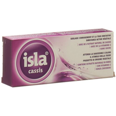 Isla Cassis Pastiller 30 st