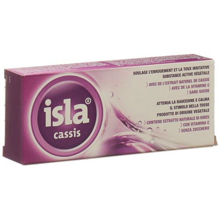 Isla Cassis Pastilles 30 ភី