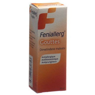 Feniallerg kvapky 1 mg / ml Fl 20 ml