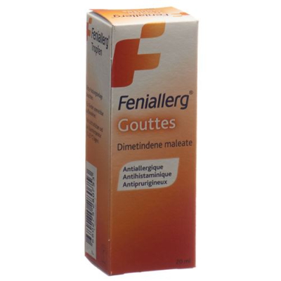 Feniallerg dråber på 1 mg / ml Fl 20 ml