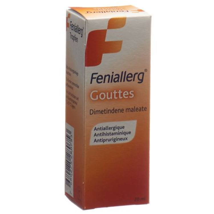 Feniallerg சொட்டுகள் 1 mg / ml Fl 20 மில்லி