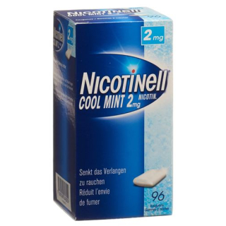 Nicotinell Gum 2 mg cool mint 96 pcs