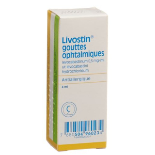 Livostin Gd Opht 0,5 mg/ml Fl 4 ml