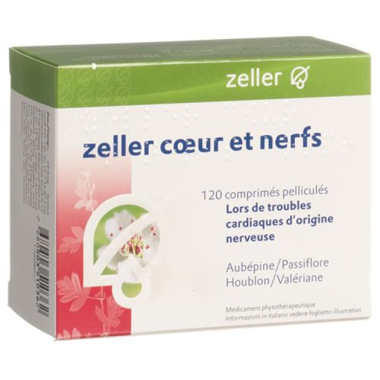 Zeller Heart & Nerves 120 potahovaných tablet