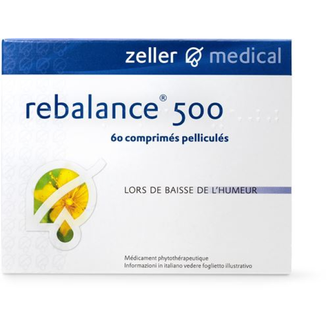 Rebalance Filmtabl 500 mg á 60 stk