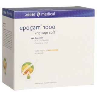 Epogam 1000 capsules végétales soft Kaps 1000 mg 240 pcs