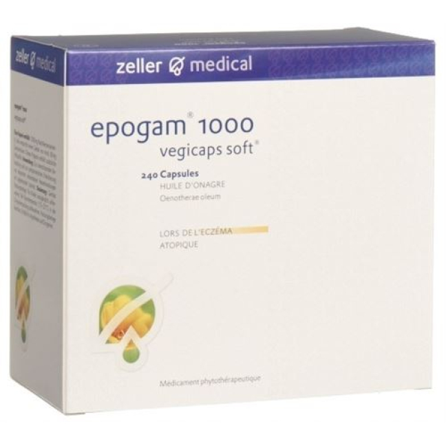 Epogam 1000 vegicaps soft Kaps 1000 mg 240uds