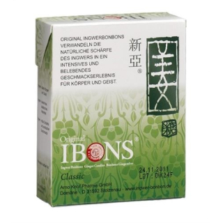 IBONS जिंजर कैंडी ओरिजिनल बॉक्स 60 g
