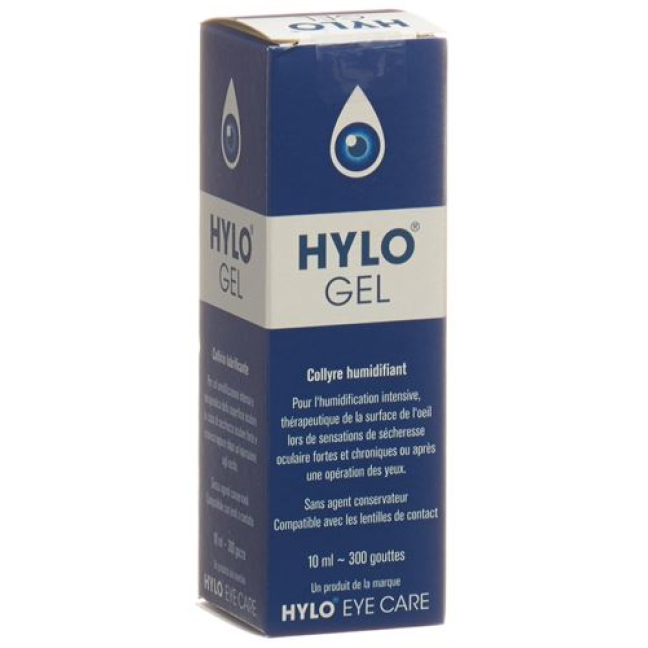 Hylo gel Gd Opht 0.2% Fl 10 מ"ל