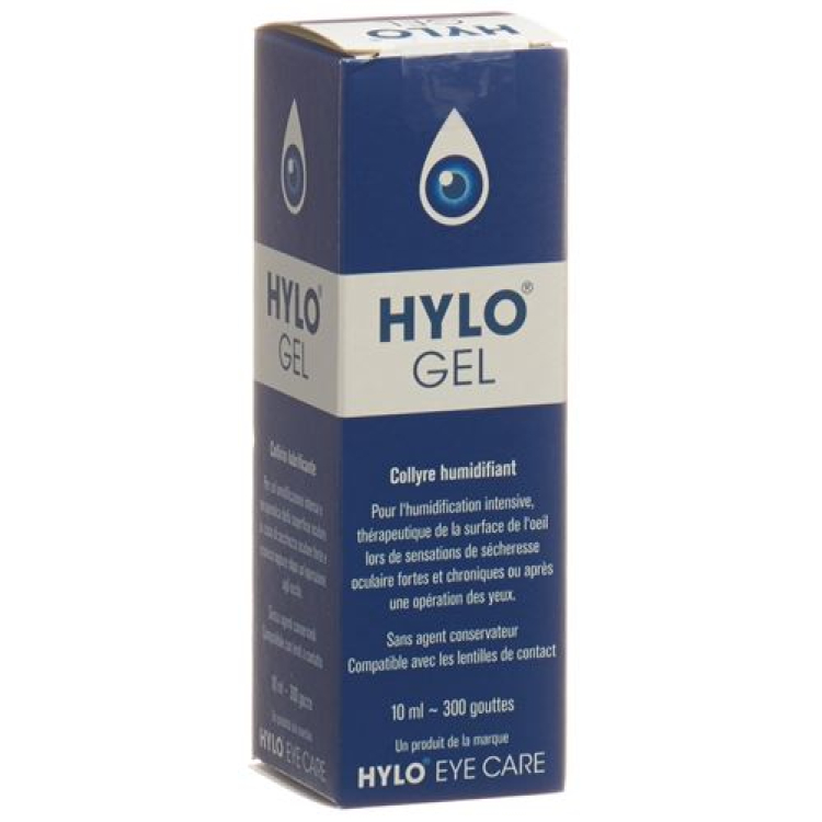 Hylo geel Gd Opht 0,2% Fl 10 ml