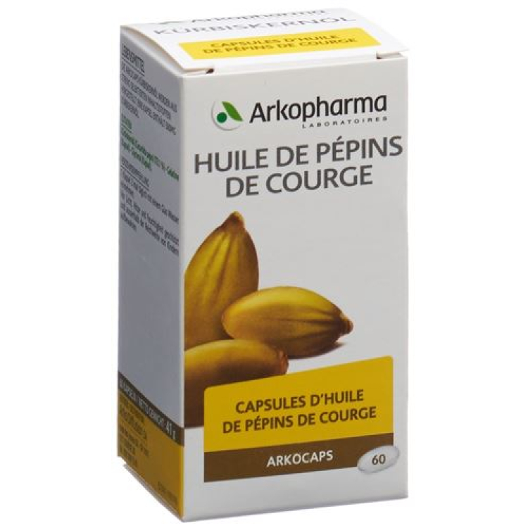 کپسول روغن تخم کدو Arkocaps 60 عدد