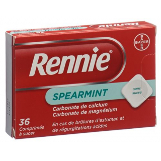 Rennie Spearmint Lozenges 36 pcs