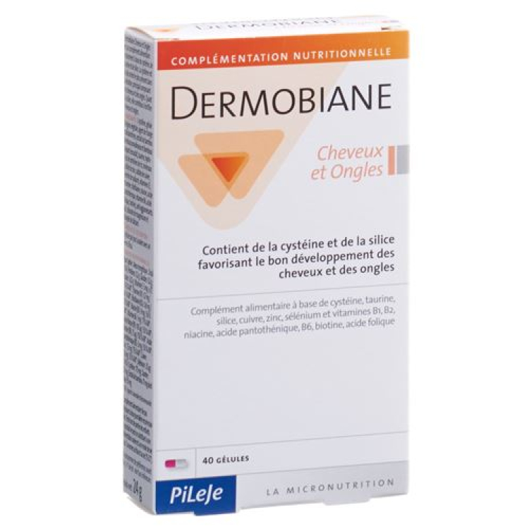 Dermobiane μαλλιά και νύχια Κάπα 40 τμχ