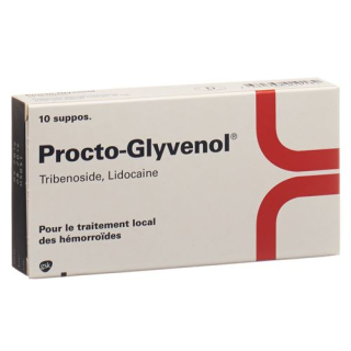 Procto-Glyvenol 400 mg 10 suppositories