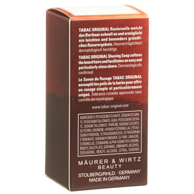 Maeurer Tabac Original Skutimosi muilas Refill 100 g