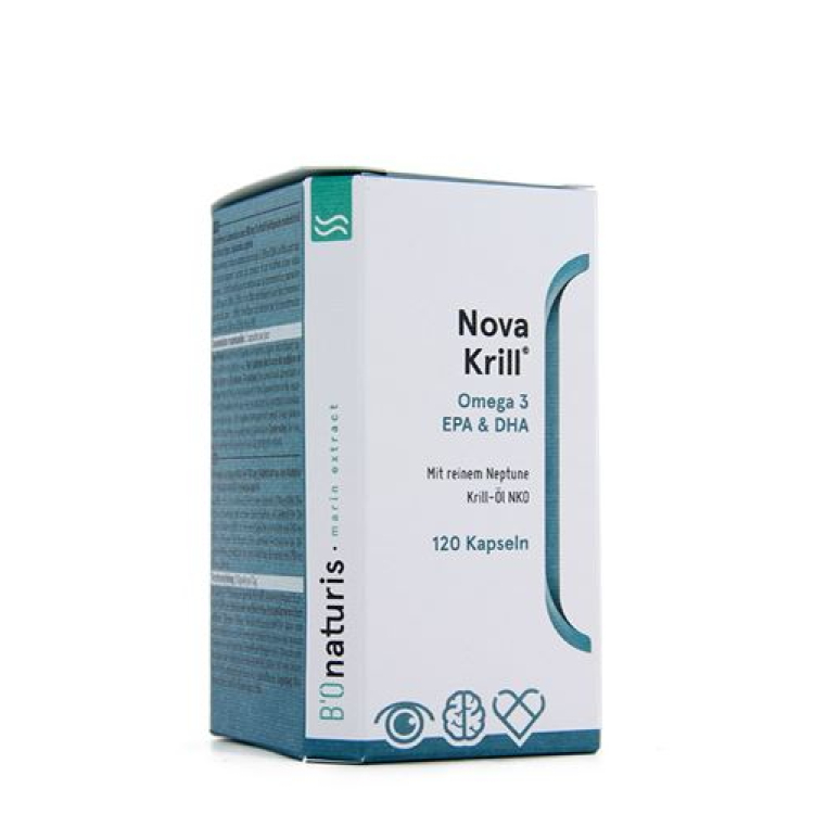 Dầu nhuyễn thể NOVA KRILL NKO Kaps 500 mg 120 chiếc