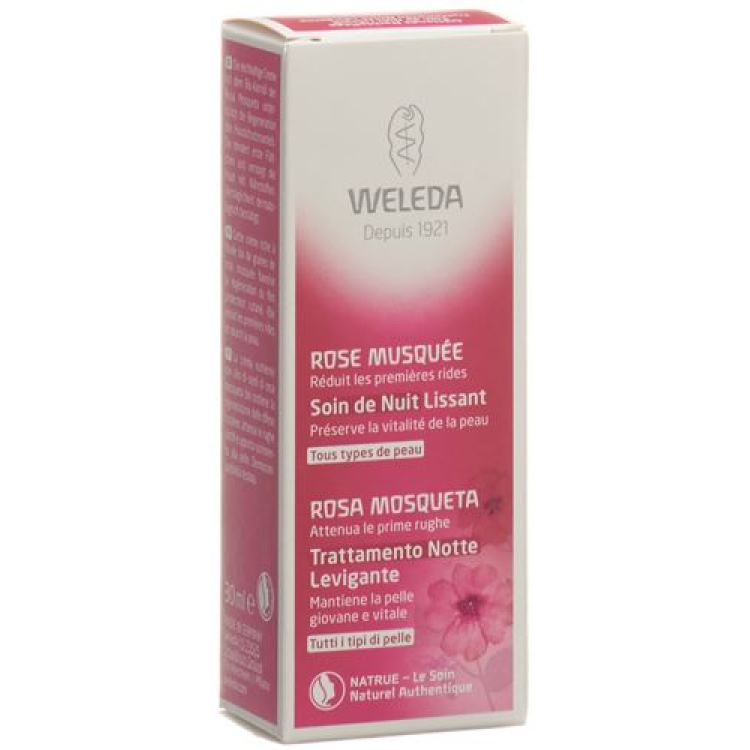 Weleda Wild Rose Smoothing Night Care 30 ml