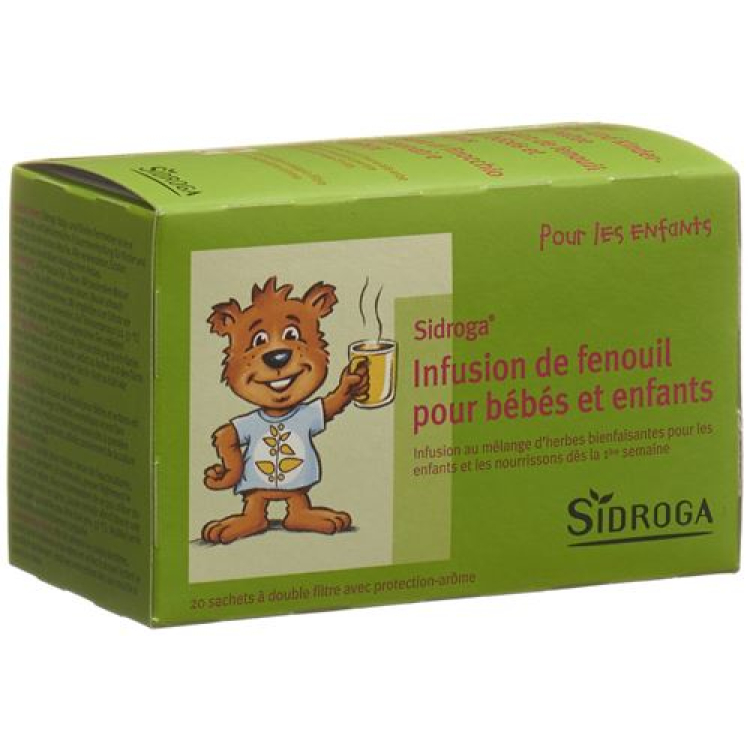 Sidroga Baby und Kinder Fencheltee 20 Bataillon 2 g