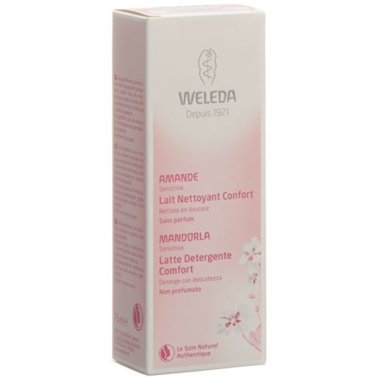 Weleda Mandľové upokojujúce čistiace mlieko 75 ml